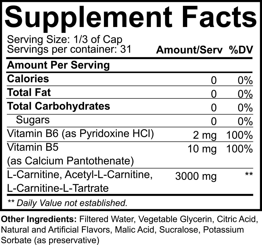 L-Carnitine 3000 L-Carnitine 3000